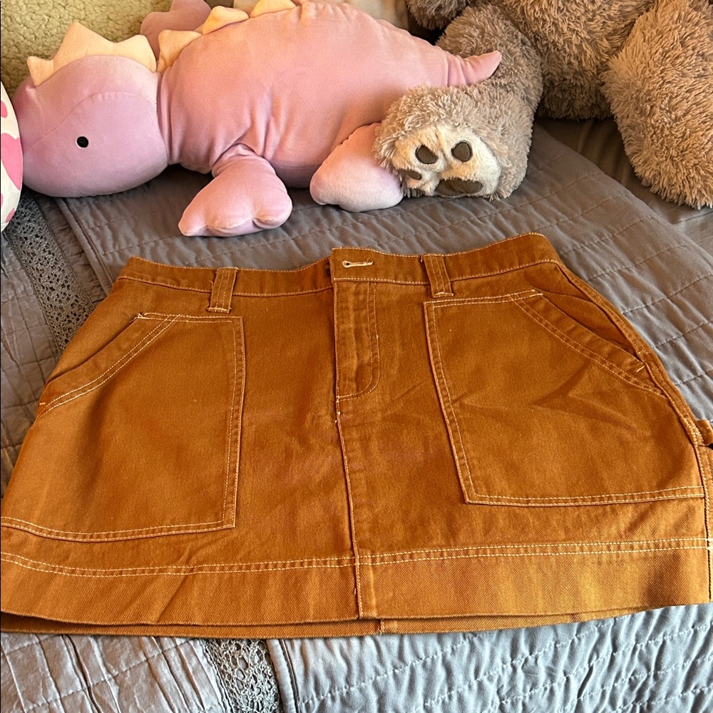 Old Navy Women's Brown Mini Skirt